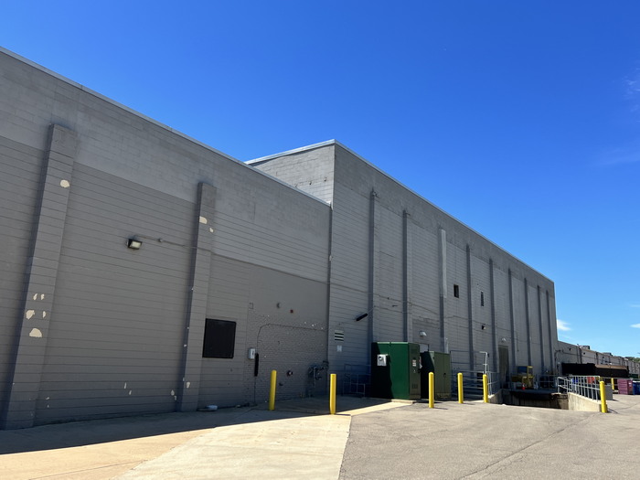 Village 4 Theatres - July 9 2022 - Plum Market Took Over - Rear Of Building (newer photo)